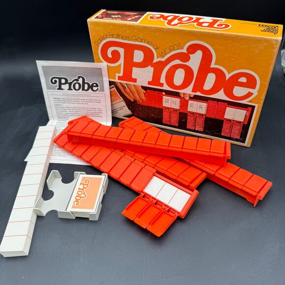 Vintage Probe Game of Words Parker Brothers 1976 Board Game Complete - Picture 2 of 8